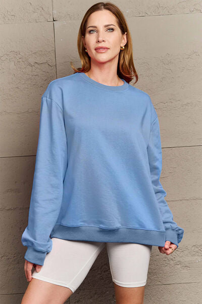 ENJOY THE LITTLE THINGS Round Neck Sweatshirt