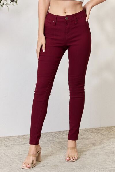 YMI Jeanswear Hyperstretch Mid Rise Skinny Jeans