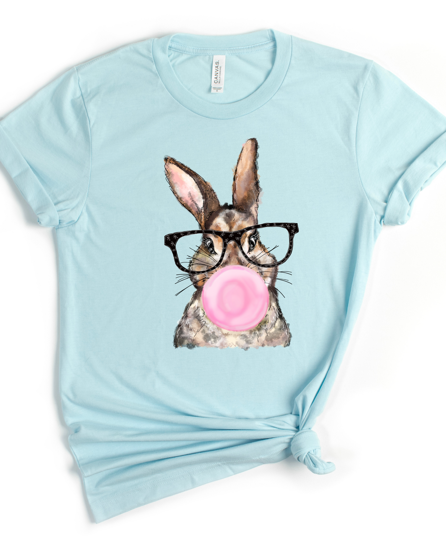 BUBBLEGUM BUNNY TEE (BELLA CANVAS)