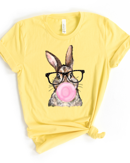 BUBBLEGUM BUNNY TEE (BELLA CANVAS)