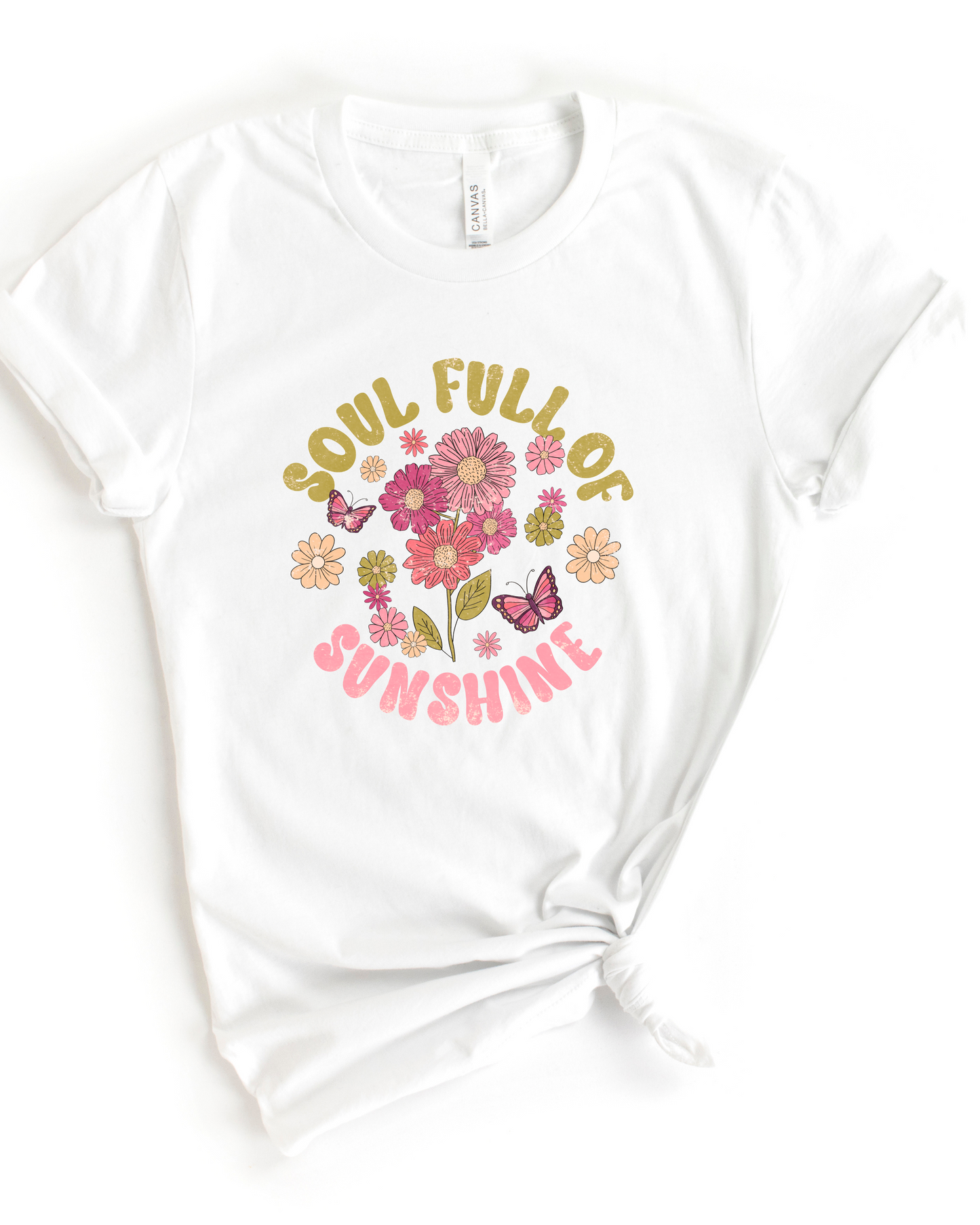 SOUL FULL OF SUNSHINE TEE (BELLA CANVAS)