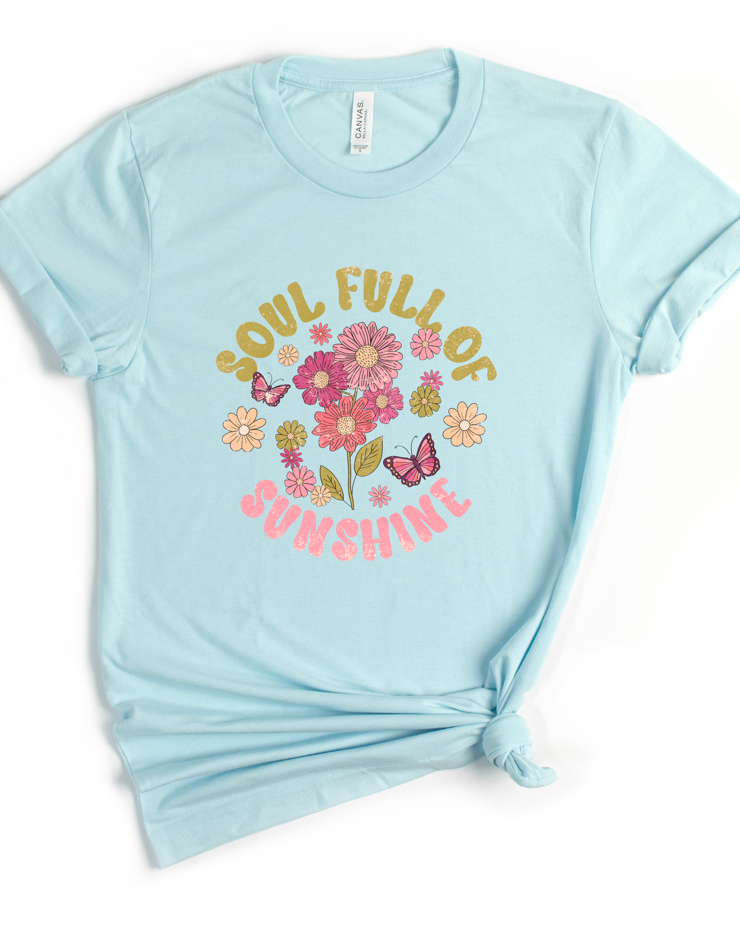 SOUL FULL OF SUNSHINE TEE (BELLA CANVAS)